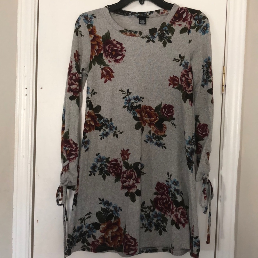 Floral Sweater Dress